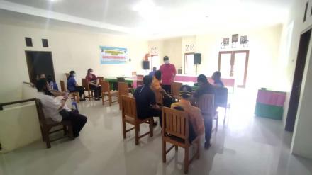 meeting ZOOM program Desa Kerti Bali Sejahtera oleh Gubenur Bali